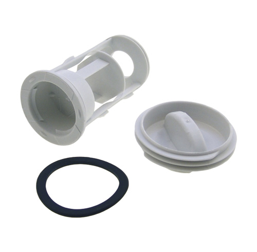 KIT FILTRO LAVATRICE ELECTROLUX ZANUSSI REX Guarniz+Tappo+Filtro ZN3920 ZN1260598030 50290260004 1260598006 1260672009 ORIGINALE