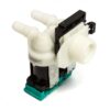 154BH08 VAL023BO ELETTROVALVOLA 2VIE 180° BOSCH PER LAVATRICE BOSCH SIEMENS (AVANTIXX7 - WAQ244.. - WAQ203., SUPERSILENCE 8KG - WM14S481...) Connessione Rast e Sensore Contalitri Acqua - With Flow Meter - 9000048505 00208077 VAL023BO 80010600 62BS010