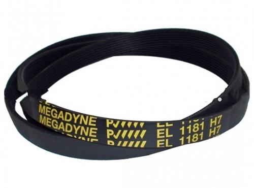 C00059721 CINGHIA RIGATA LAVATRICE L 1181 1187 MM H7 ELASTICA 72118103 04AG961 BLH115UN