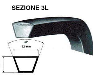 CINGHIA PER LAVATRICE TRAPEZOIDALE 3L 474 UNIVERSALE BLT056UN
