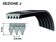 CINGHIA RIGATA 1173 J5 LG ELECTRONIC 440.01.103 WN561