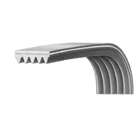 D062131 00126267 CINGHIA RIGATA albero altezza mm. 2,34, Sviluppo mm. 1222, N.ro denti 5, Passo mm. 4, Cod. fabbricazione 1222J5  UNIVERSALE (), 1222J5 (), FAGOR BRANDT (51X6307), ELECTROLUX ARTHUR MARTIN (), ELECTROLUX ZANUSSI (1290775806)