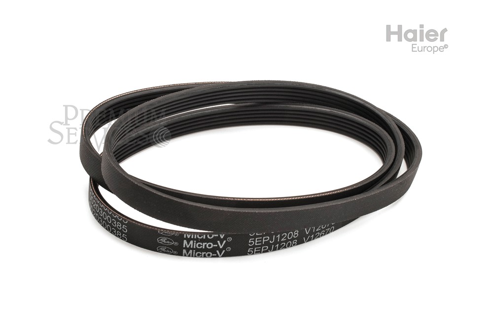 C00141664 ARISTON 49046318 BLJ411UN CINGHIA RIGATA 1208 J5 HAIER Universale GORENYE 229553