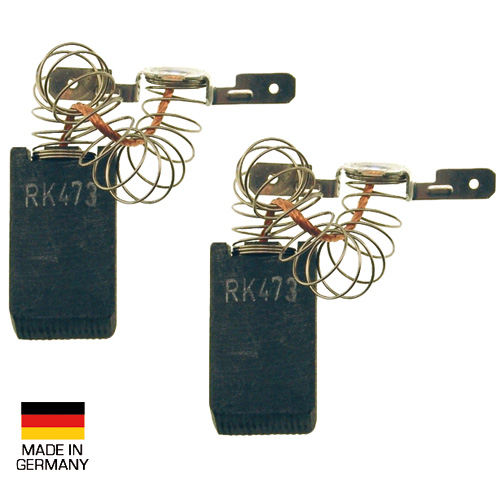 00215683 KIT COPPIA CARBONCINI MIELE ( 1689370, 2881580), WHIRLPOOL (481281729588, 481281729591) Dimensioni mm. 5X15X27 Faston 4,8 mm 2 carboncini motore CAR027UN