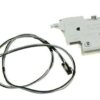 INT022WH BLOCCOPORTA SERRATURA PER LAVATRICE CARICA DALL'ALTO WHIRLPOOL IGNIS 481010464112 481010474505 C00316638 481010464112, 481227138366, C00309487, C00324414 W10464112/B Compatibile