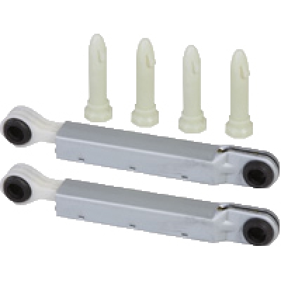 SAR028ZN 4071361465 - 78ZN010 KIT 2 PZ AMMORTIZZATORI PER LAVATRICE AEG ELECTROLUX Frenata 80n diametro occhiello 14mm