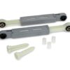 WK222K SAR003BO KIT 2PZ AMMORTIZZATORI LAVATRICE BOSCH - N90, FORO: Ø8+13MM. INTERASSE: 173/255MM 00742719, 660865, 673541, 742719 Originale