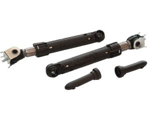 00306075 AR5005 KIT 2PZ AMMORTIZZATORE 120 N LAVATRICE ARISTON C00055039 AR5005  ( interasse Chiuso 18,5cm - Aperto 28,5cm ) SAR001ID 481246368035 482000032251, C00055039, C00303587