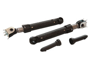 00306075 AR5005 KIT 2PZ AMMORTIZZATORE 120 N LAVATRICE ARISTON C00055039 AR5005 ( interasse Chiuso 18,5cm - Aperto 28,5cm ) SAR001ID 481246368035 482000032251, C00055039, C00303587
