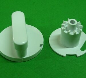 MANOPOLA SERIE 8000 BIANCO/GRIGGIO ZN3824 ZN097347 ZN30924
