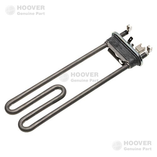 RESISTENZA 1950W M500 NTC CANDY HOOVER Con termofusibile, NTC e bordo vasca. 1950W, 230V. Lunghezza: 224x103mm.