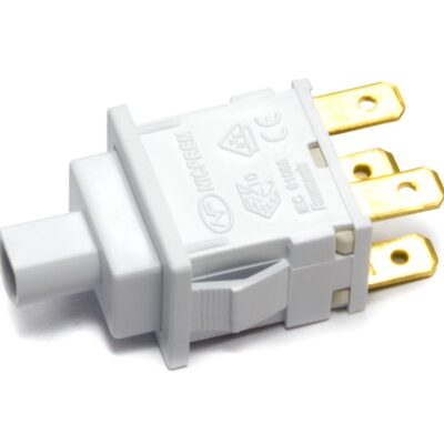 2808540200,2808540600 INTERRUTTORE LV BEKO ORIGINALE 250V, 16(4)A, 1E4, T85, codice 51, 4 contatti.