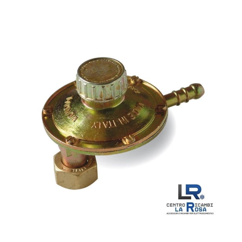 Regolatore Pressione Gas GPL Cucine Attacco 90° LP060T26-02A Type 060 Mondial