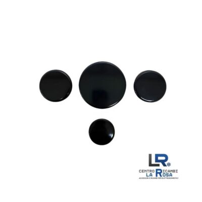 Kit 4 Piattelli Spartifiamma Cucine Indesit Bosch Bompani S27000 ACSET4PIAT03-BL