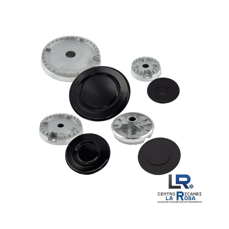Kit Bruciatori e Piattelli Piano Cottura Ariston Nardi Lofra AC-SETTBR-06 Gas