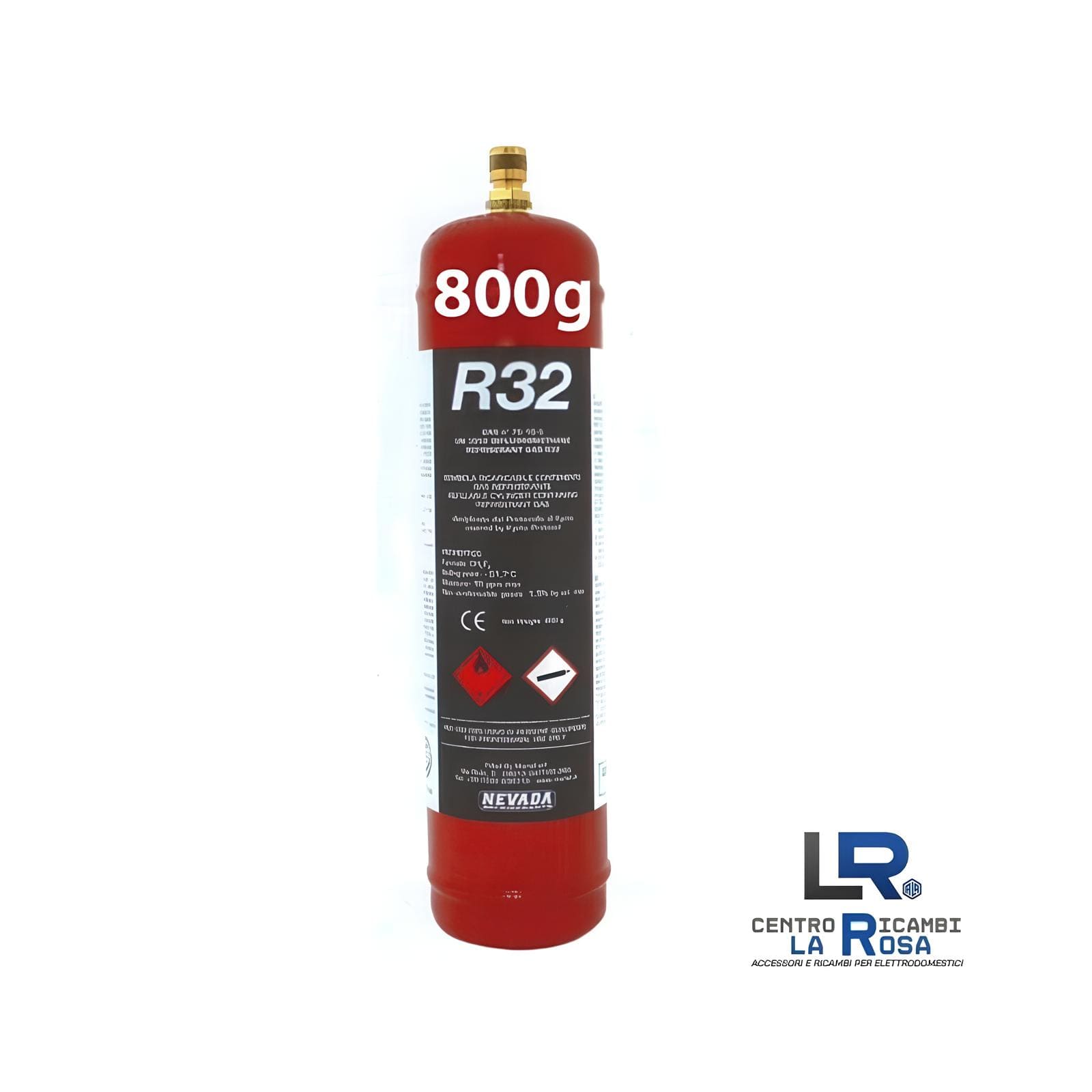 Gas Refrigerante R32 Bombola Ricaricabile 800gr 1Lt Climatizzatori