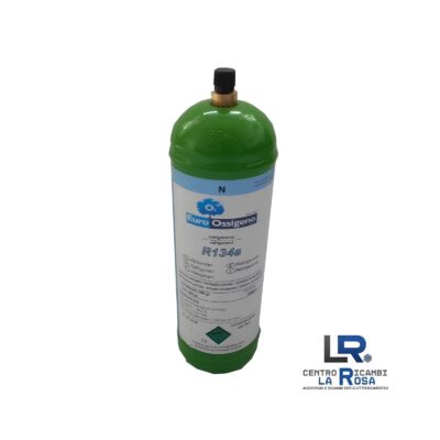 Gas Refrigerante R134a Bombola 1kg R134 Frigoriferi Auto Climatizzatori