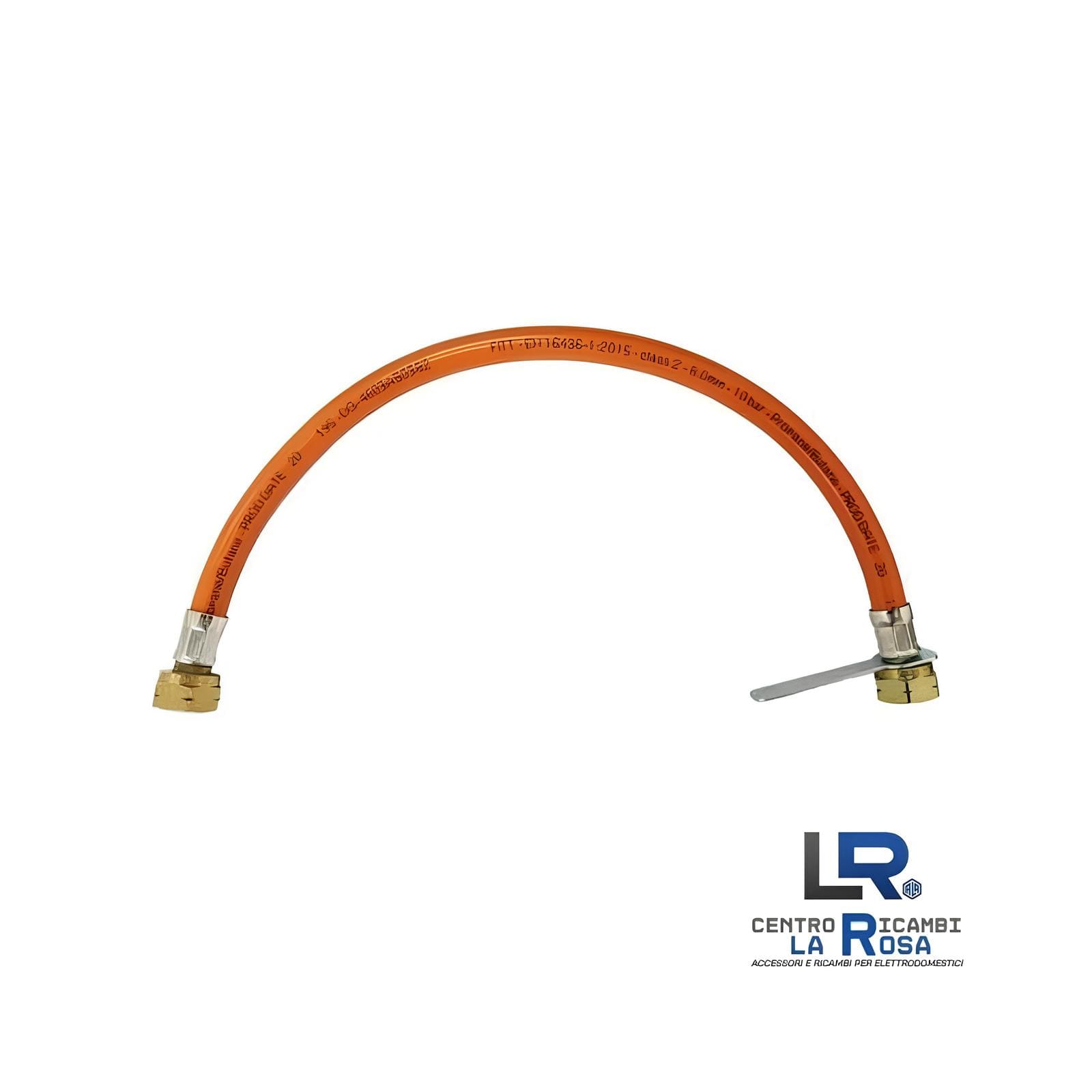 Tubo Flessibile Gas Travaso Bombola Centralina 1/2 FF 70cm EN16436 FL669.01/70