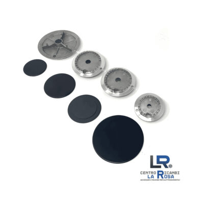Kit Piattelli Cappelli Bruciatori Piano Cottura Rex Spartifiamma Gas
