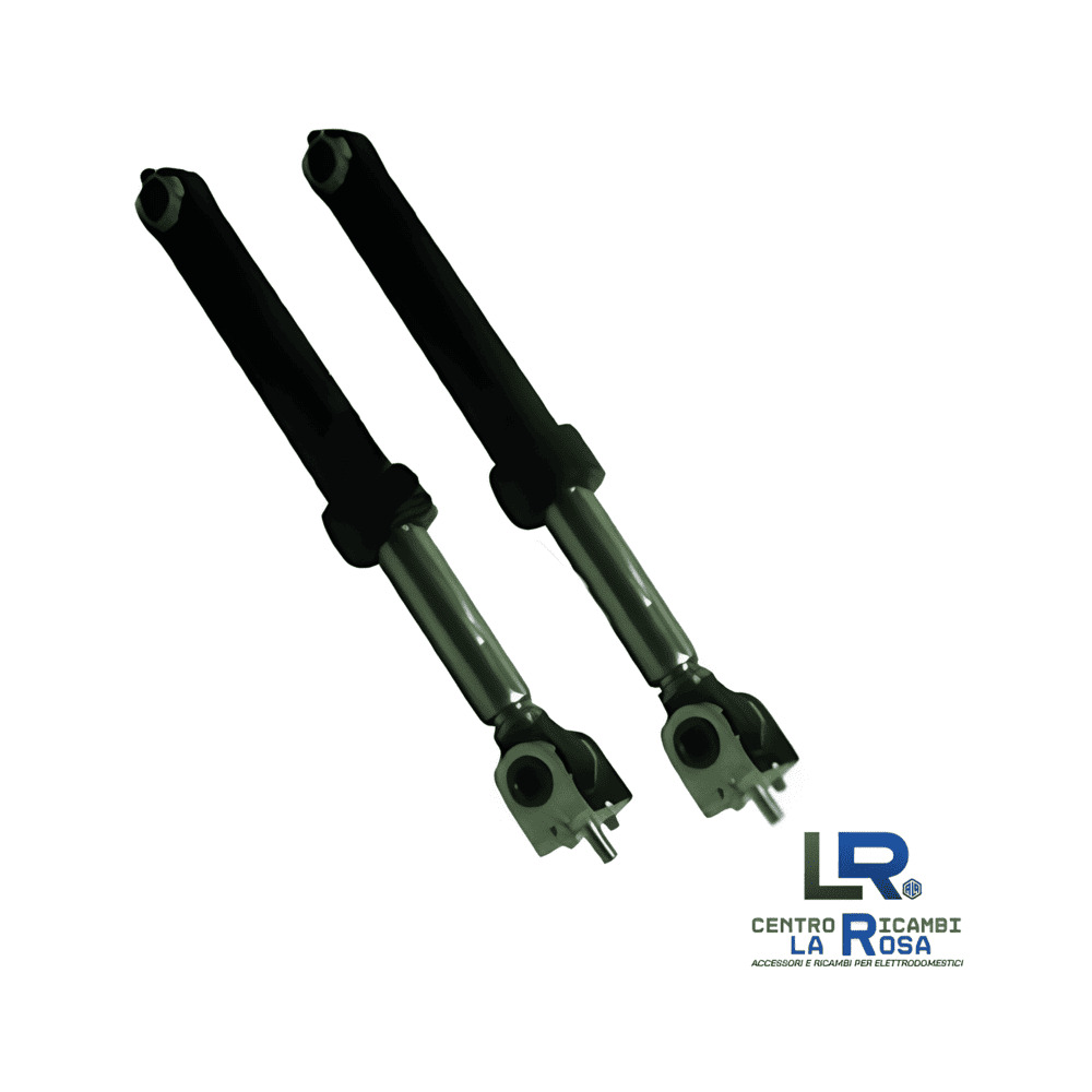 Kit 2 Ammortizzatori Lavatrice Ariston Indesit 100N con Staffette